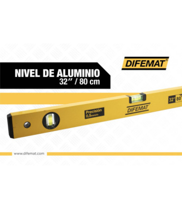 NIVEL DE ALUMINIO 32" - DIFEMAT®