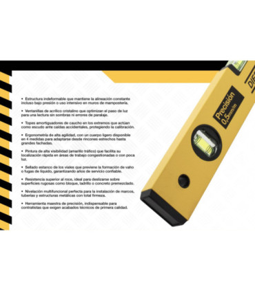 NIVEL DE ALUMINIO 32" - DIFEMAT®