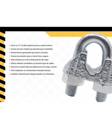 CLIP COMERCIAL 20mm (3/4") - DIFEMAT®