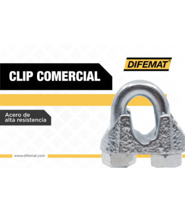 CLIP COMERCIAL 22mm (7/8") - DIFEMAT®