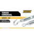TENSOR COMERCIAL GANCHO OJO 16 X 140mm - DIFEMAT®