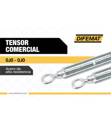 TENSOR COMERCIAL OJO OJO 10 X 100mm - DIFEMAT®