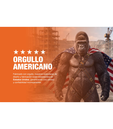 ARNES SEGURIDAD 4 ARGOLLAS IGNIFUGO STD - GORILA®