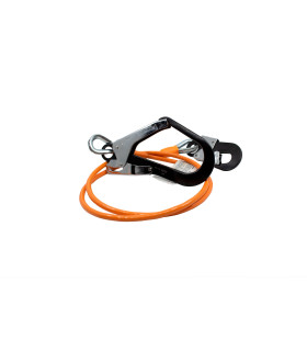 CABO DE VIDA CON CABLE ACERO GANCHOS MOSQUETON/ESTRUCTURAL - GORILA®